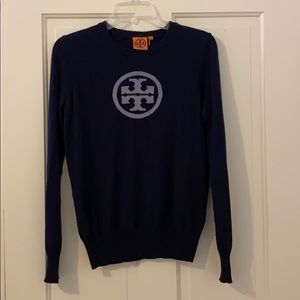 Tory Burch Navy Sweater